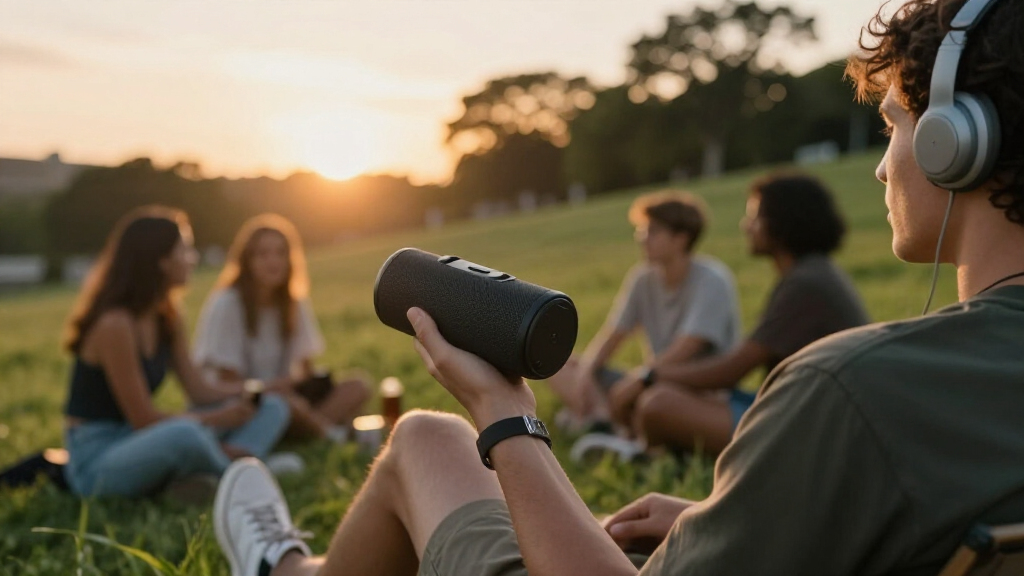 portable outdoor soundbars