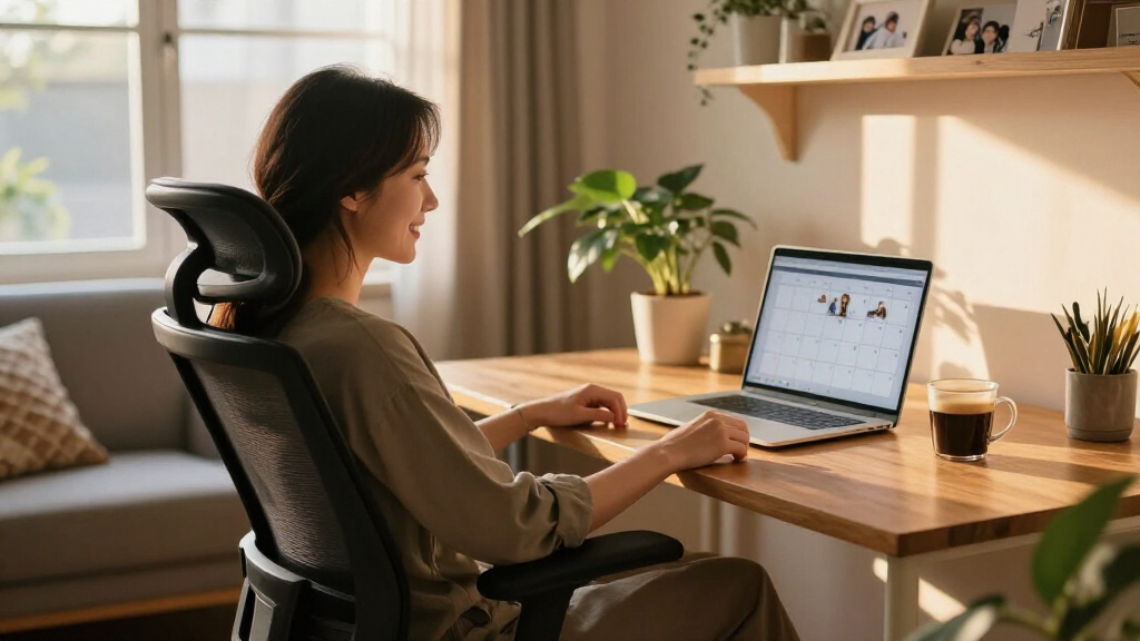 ergonomic office chair for working parents