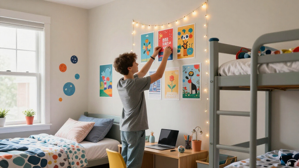 kids' dorm room decor
