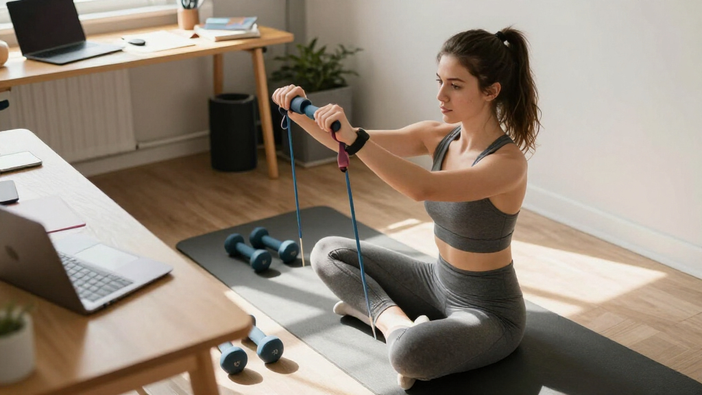 compact workout equipment for students