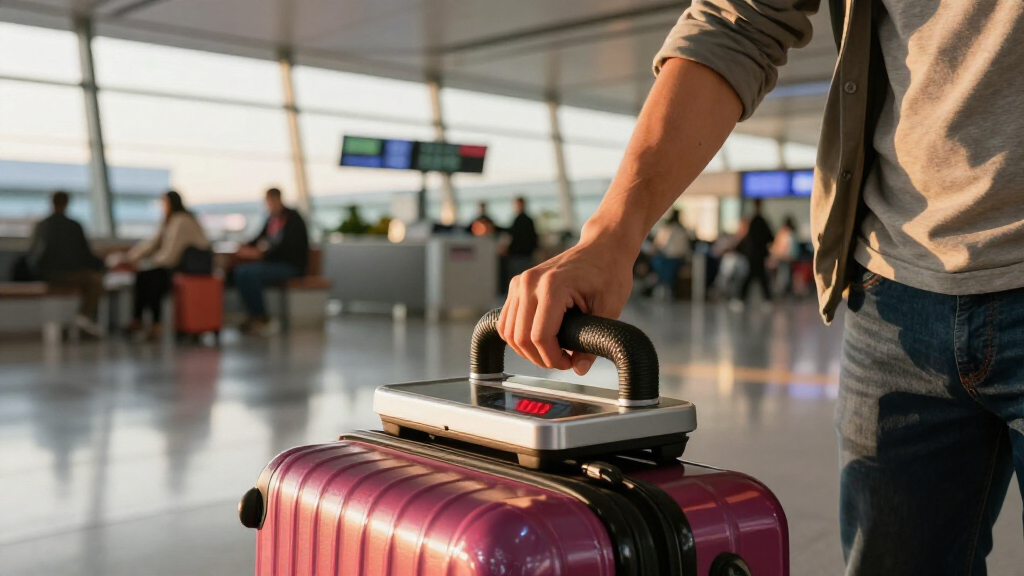 portable luggage scales
