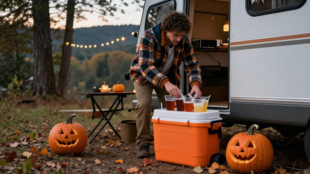 Halloween travel coolers