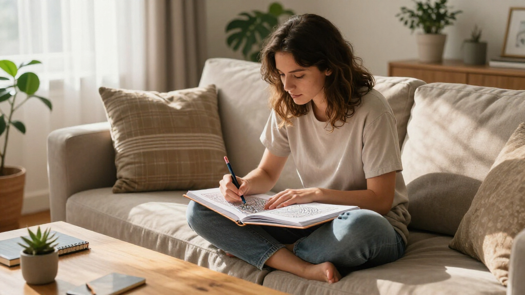 stress relief adult coloring books