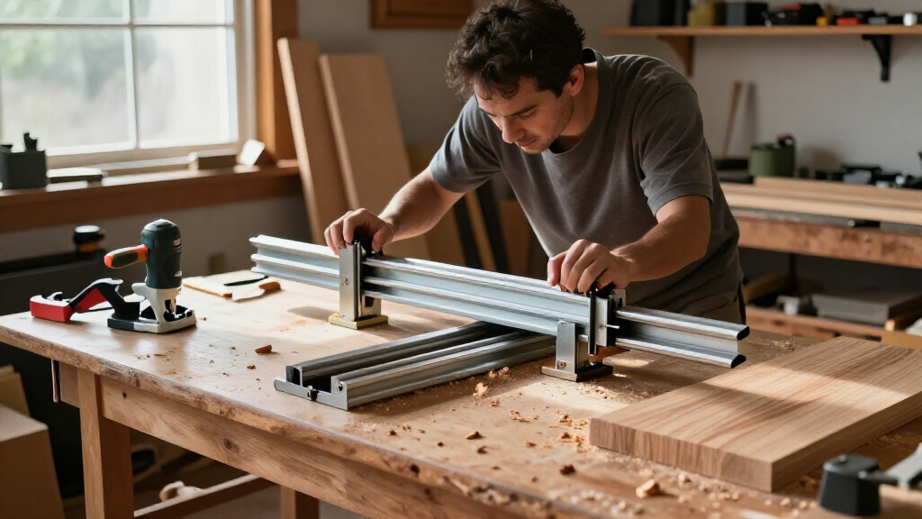 router table setup bars