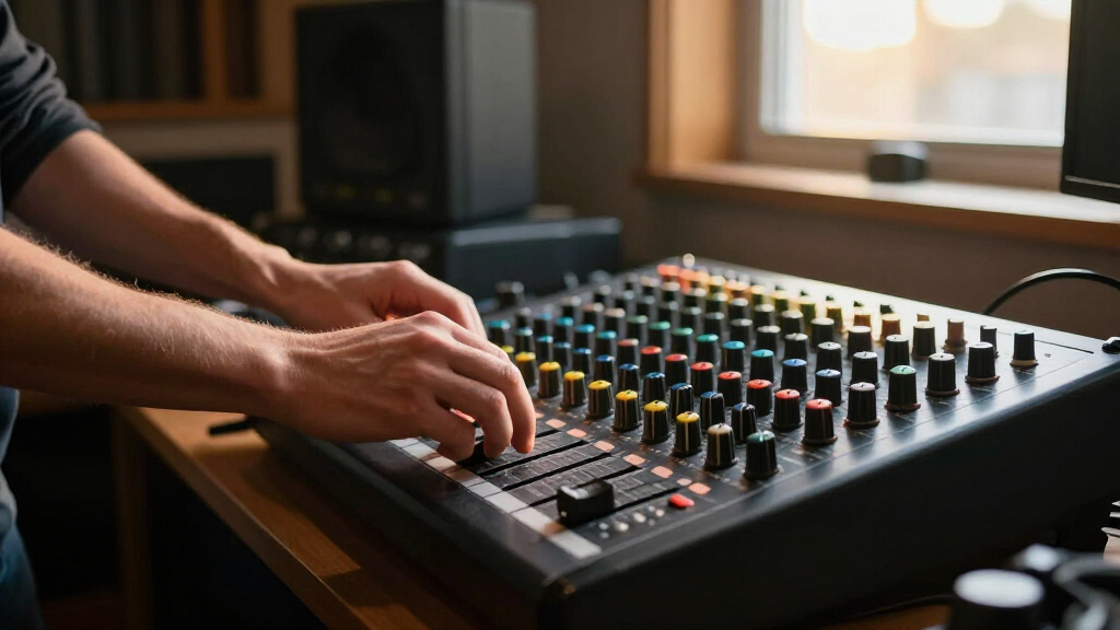 broadcast mixer for creator studio