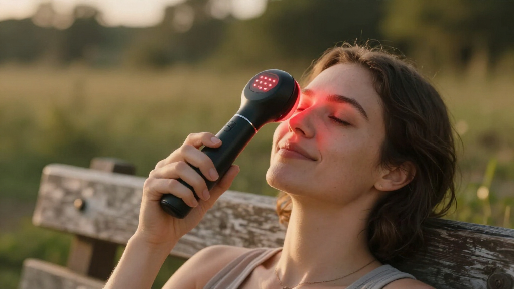 red light therapy wand portable high power