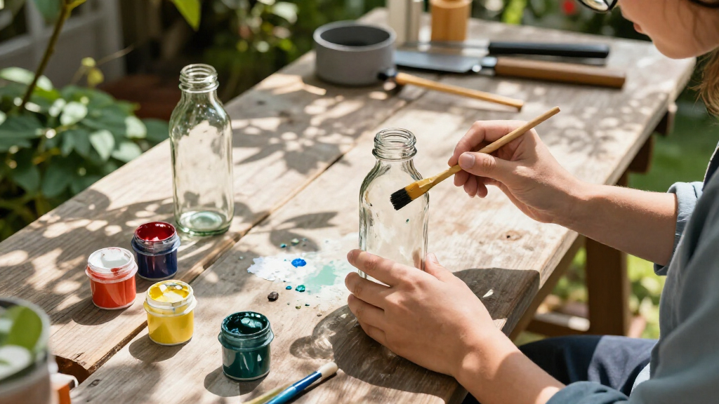 best paint for glass bottles