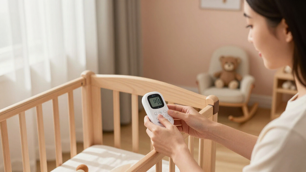 baby monitor with temperature and humidity sensor
