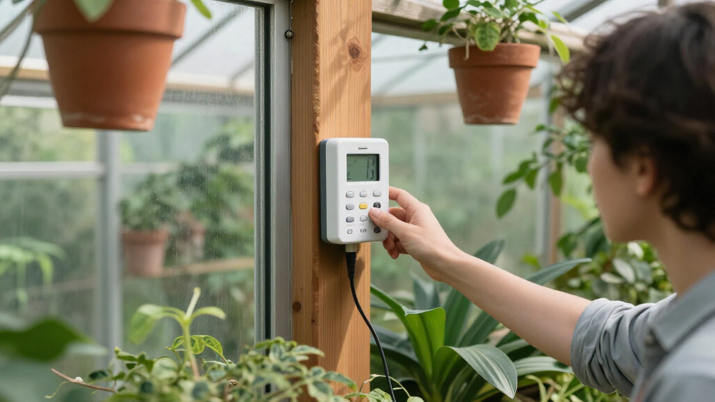 temperature controllers for indoor greenhouses
