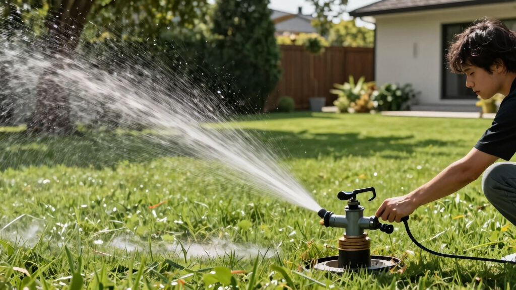 lawn sprinklers for large yards