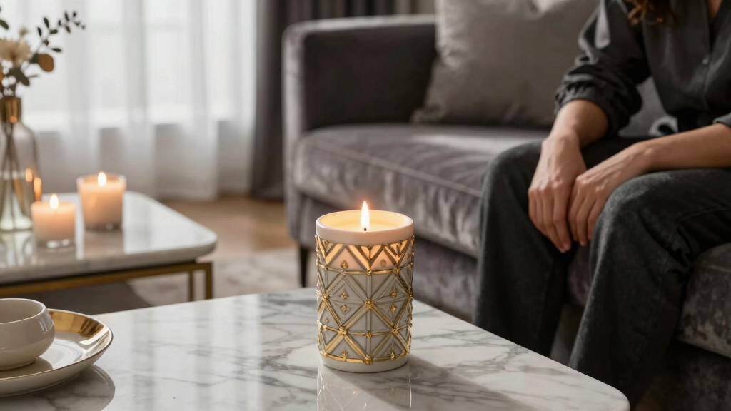 luxury decorative candles