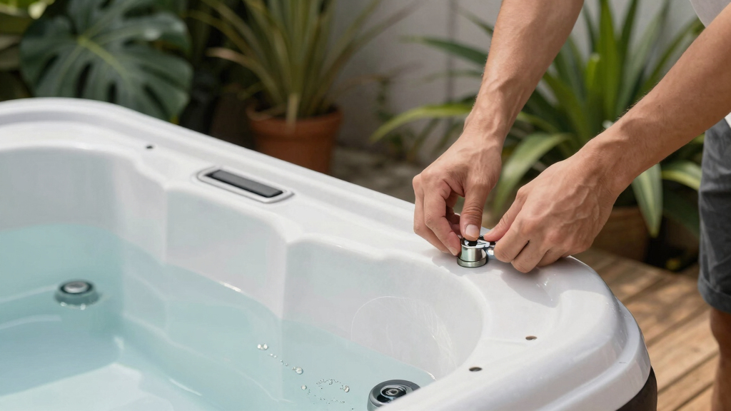 best hot tub for small backyard