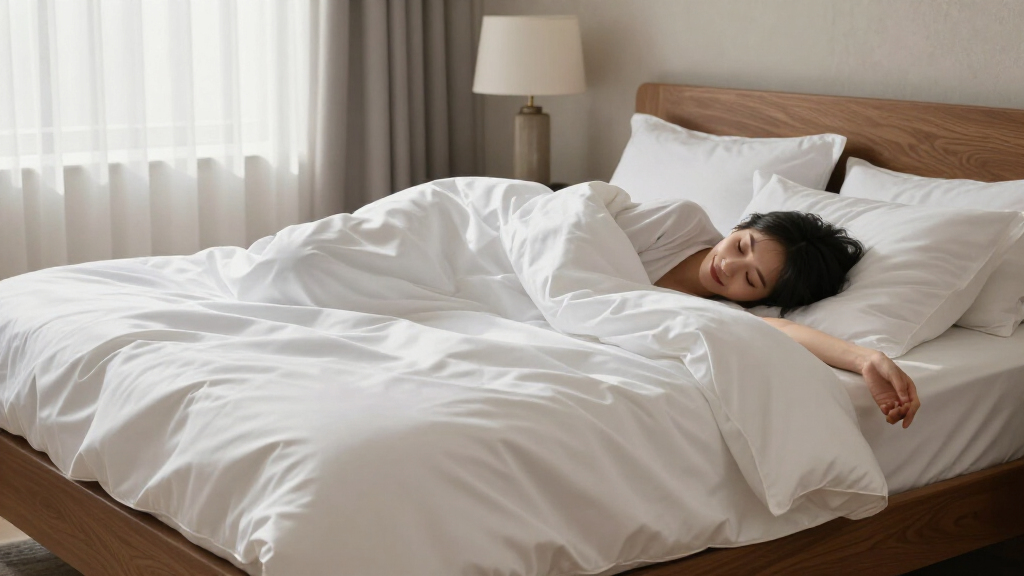 luxury bedding for better sleep