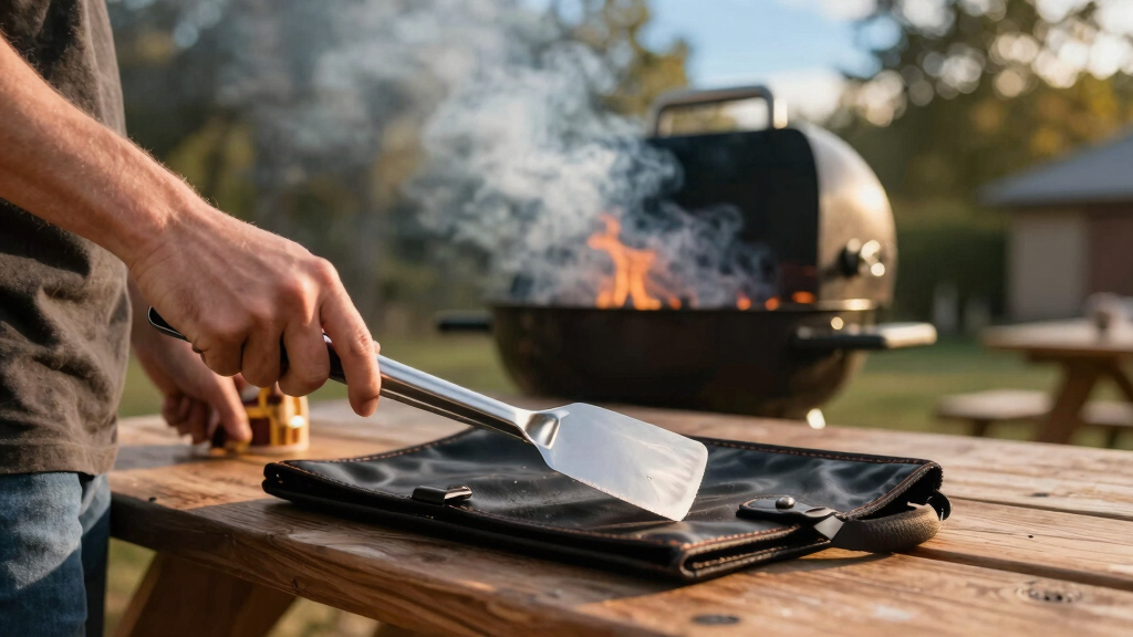 outdoor grilling tools set