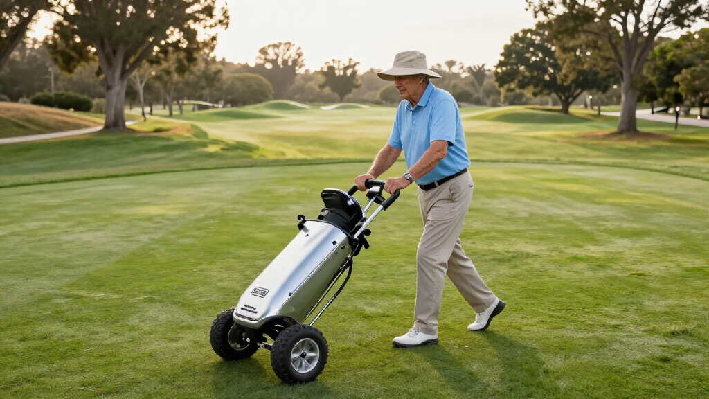 premium golf trolleys for seniors