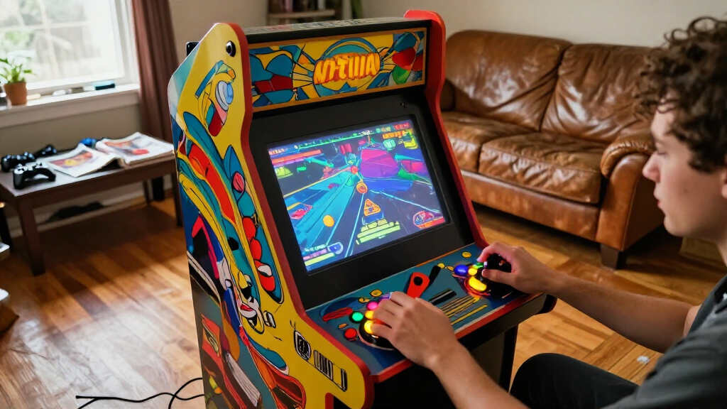 arcade cabinet home