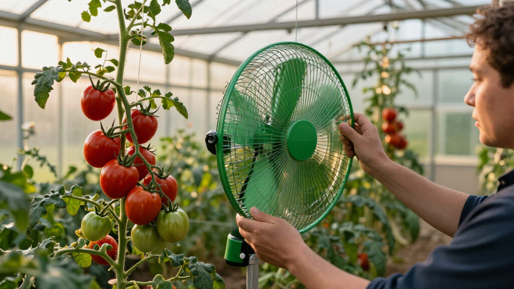 best greenhouse fans for tomato houses