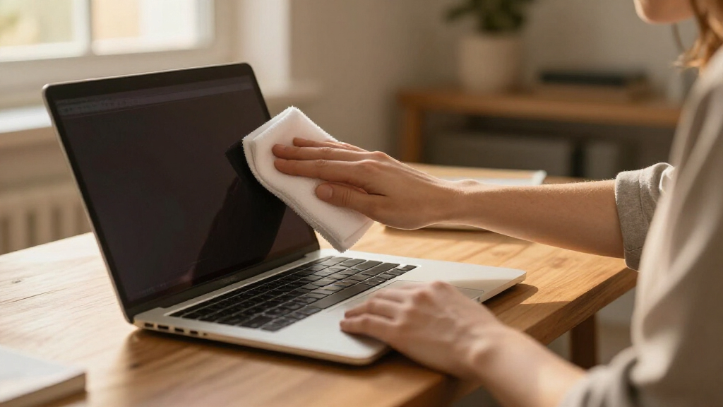 laptop cleaning and screen wipes
