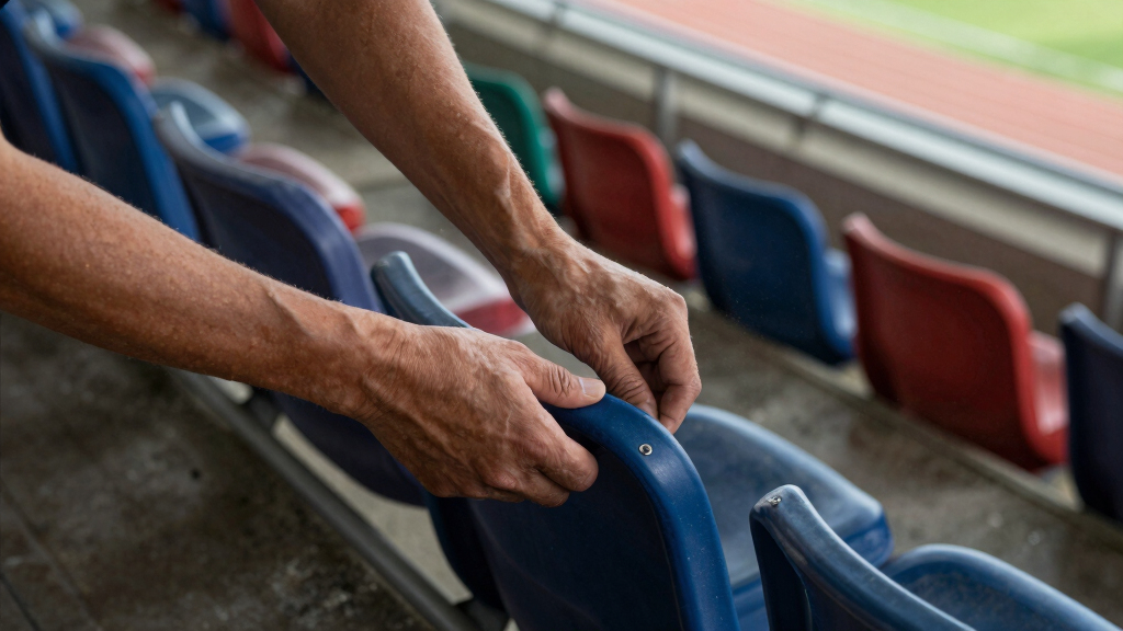stadium seats with back support