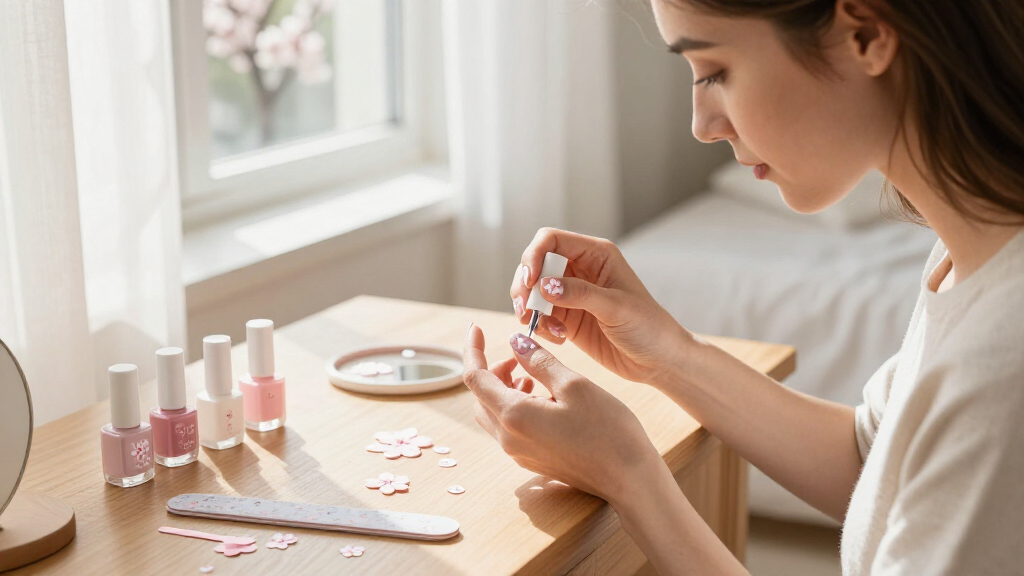 best cherry blossom nail art kits