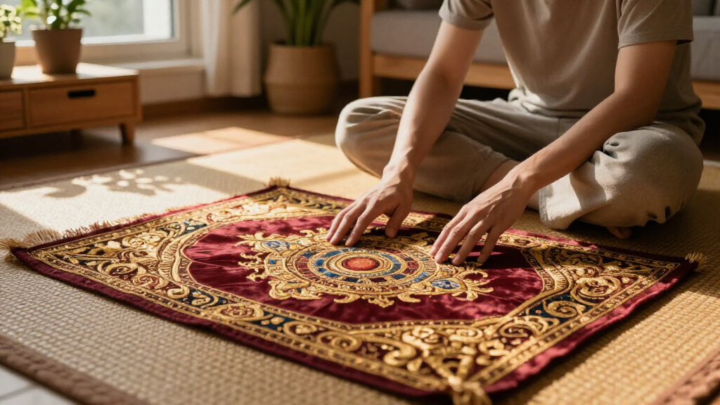 yilong medallion silk rug traditional