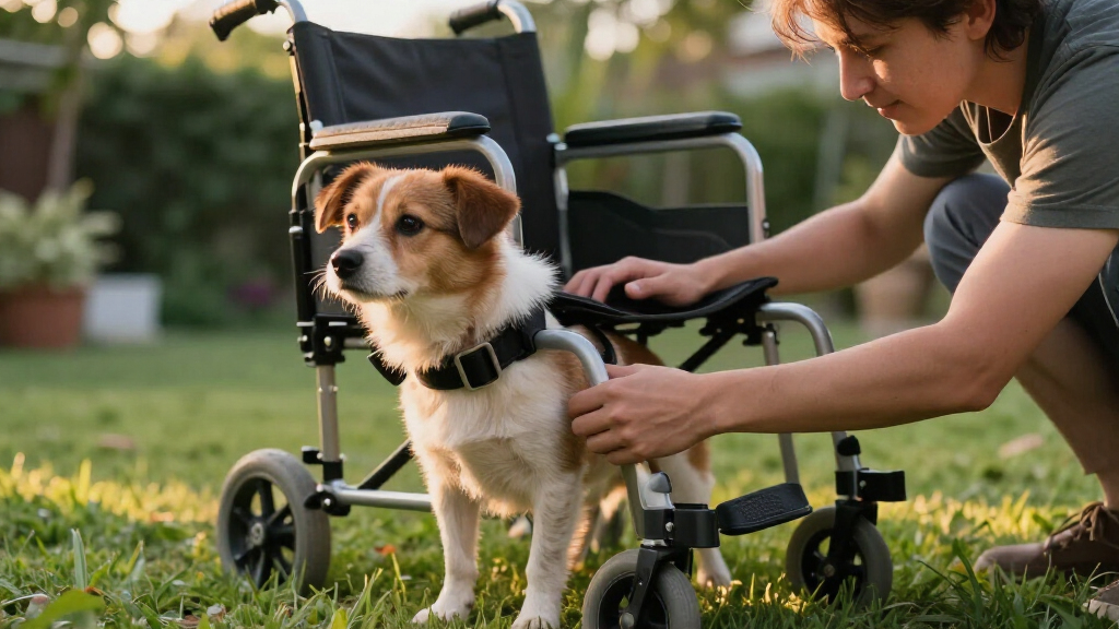 best adjustable dog wheelchair for hind legs