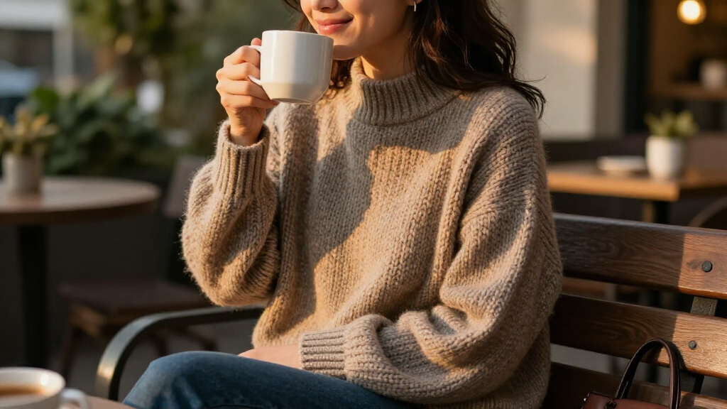 women's chunky knit sweaters