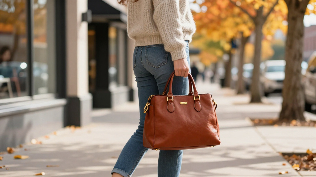 fall leather handbags for women