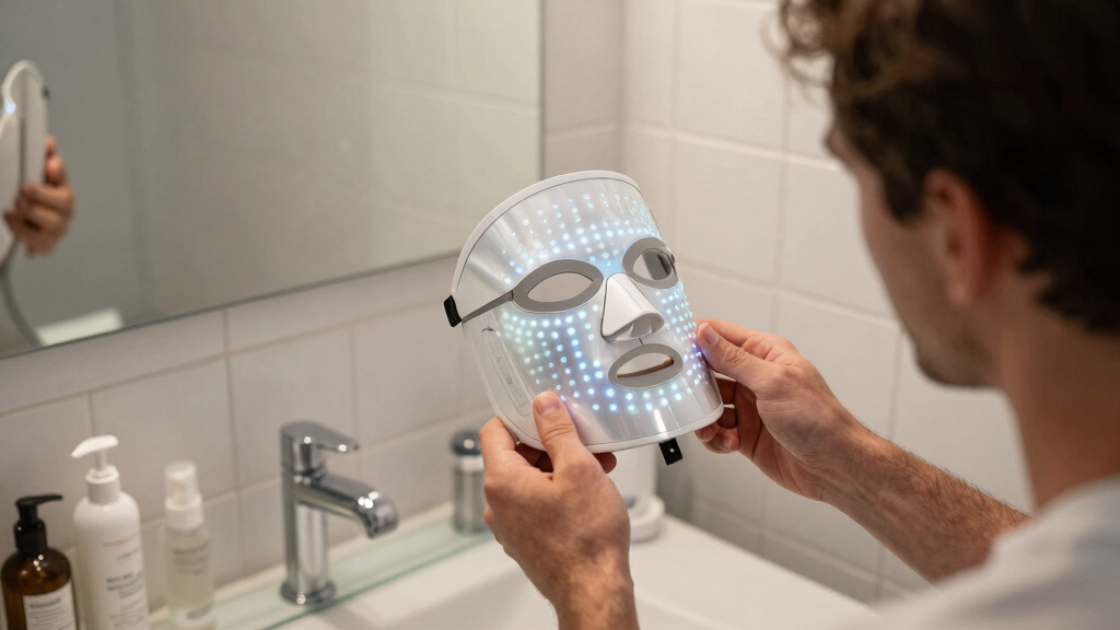 best led face mask for men