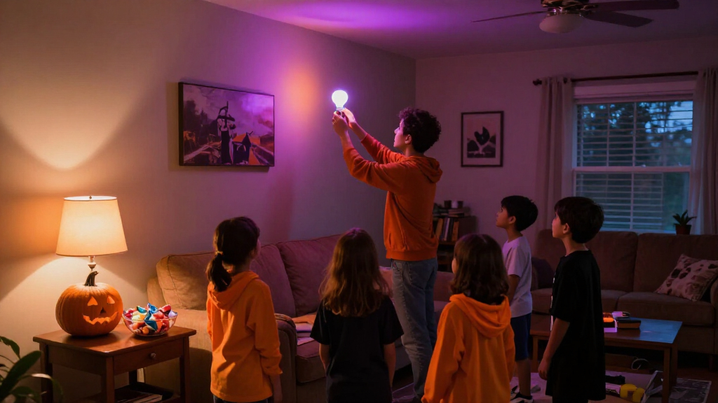 Halloween smart lights