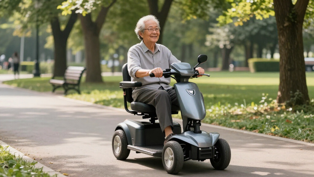 mobility scooter for seniors long range
