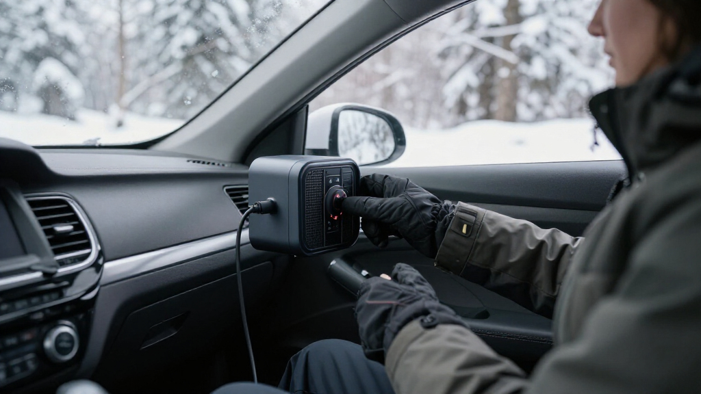 emergency car heater portable plug in