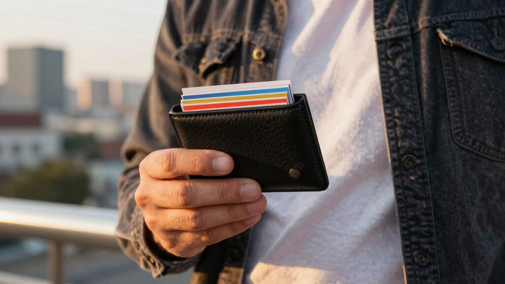 business card holders for networking