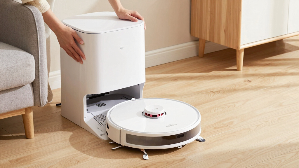 best self-emptying robot vacuum with quiet dock emptying