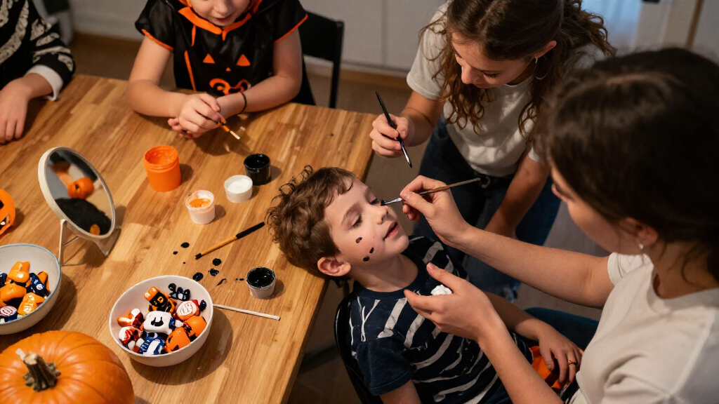 Halloween face painting kits