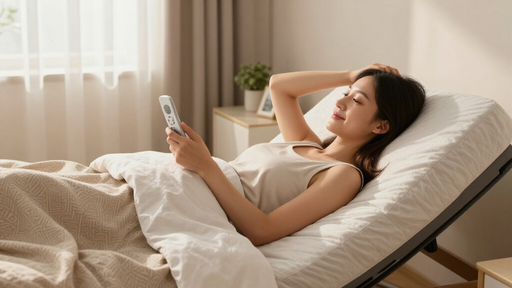 adjustable bed frame with wireless remote