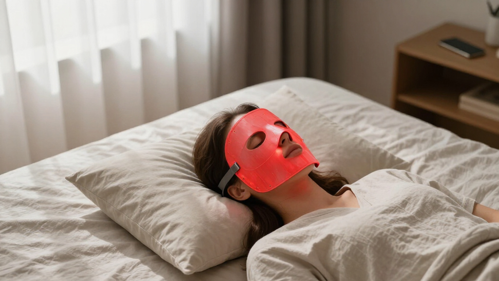 red light therapy mask