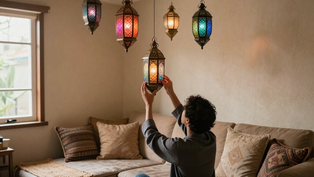 eid decorative lanterns