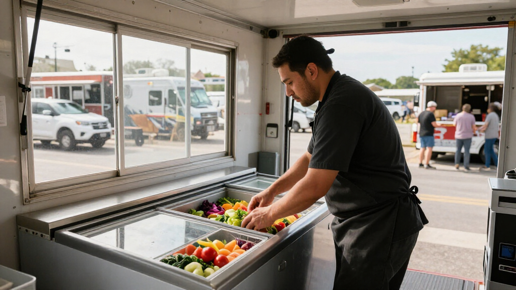 best NSF commercial freezers for food trailers