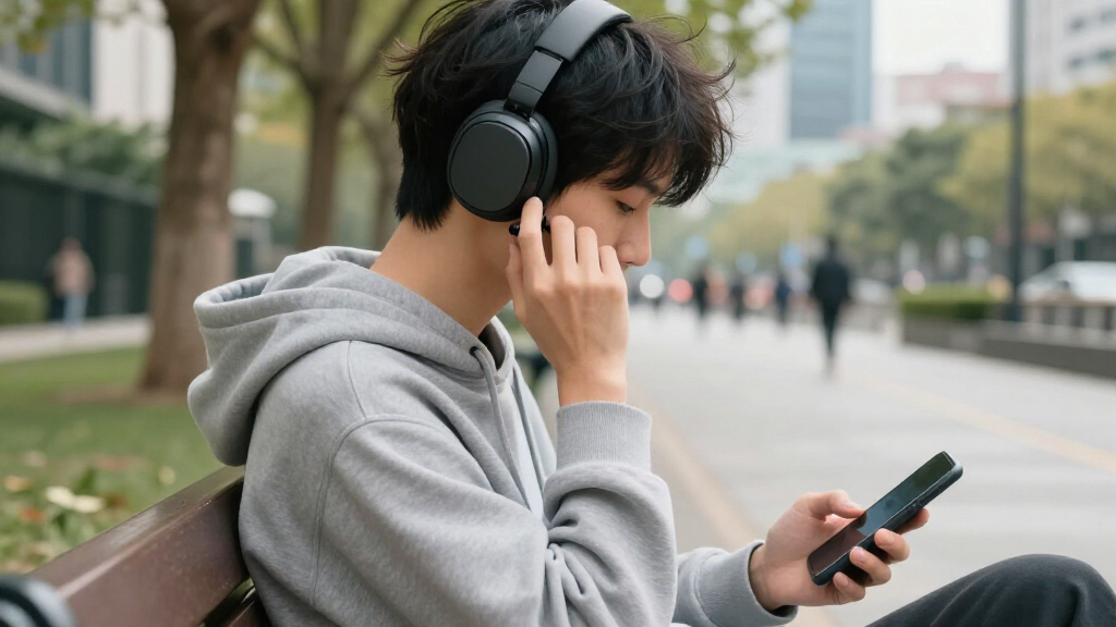 wireless Bluetooth headphones