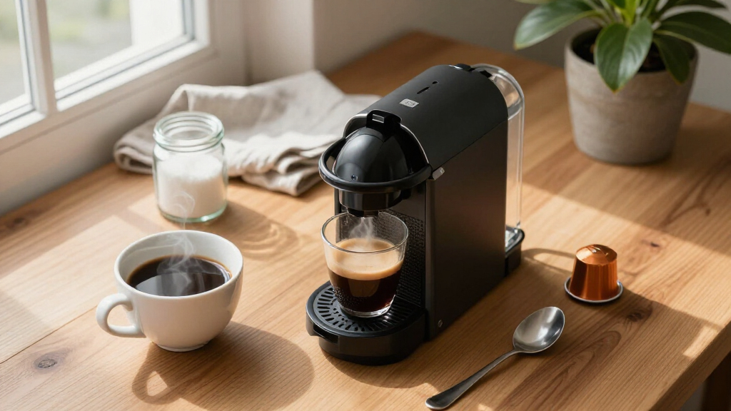 coffee with nespresso