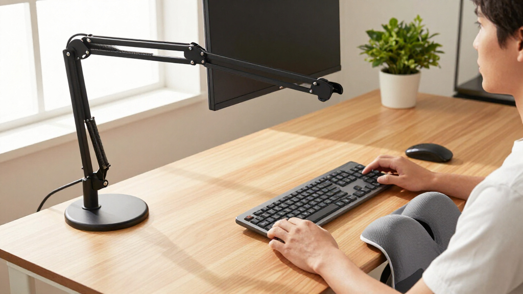 ergonomic study desk accessories