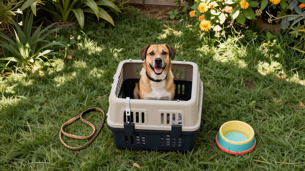 pet evacuation carrier for large dogs