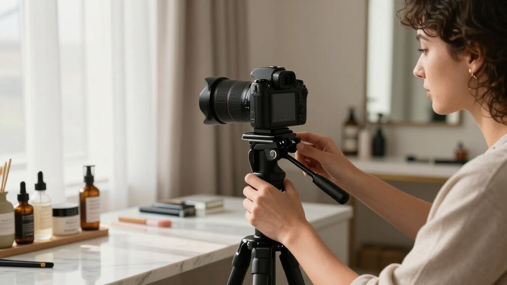 tripod for beauty filming premium