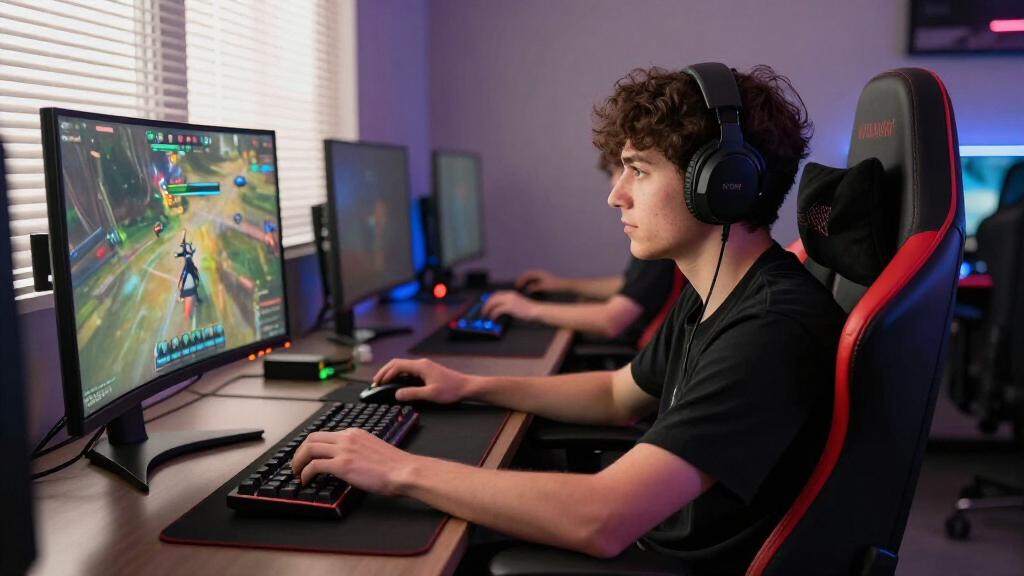 gaming chair for competitive players