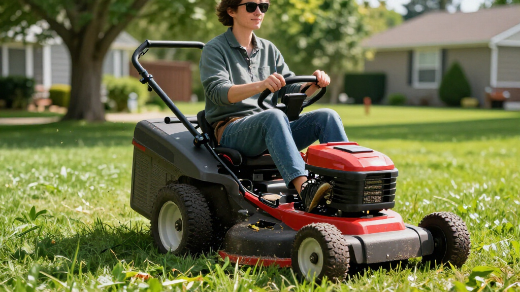 riding lawn mowers