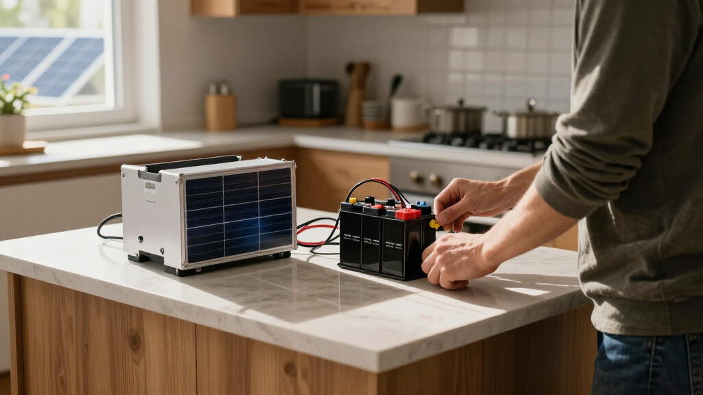 solar panel battery storage systems
