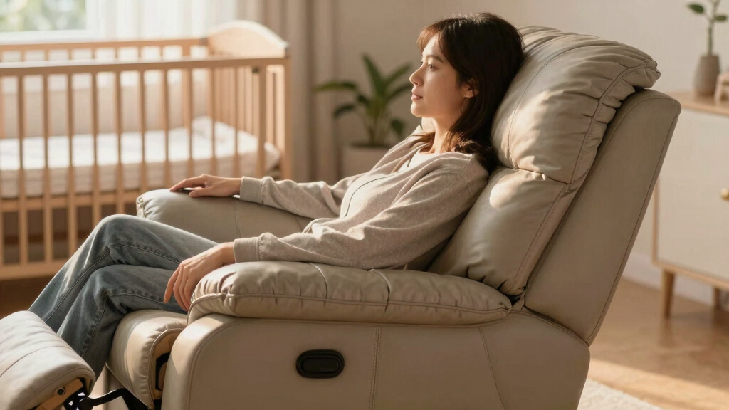 best power nursery recliners
