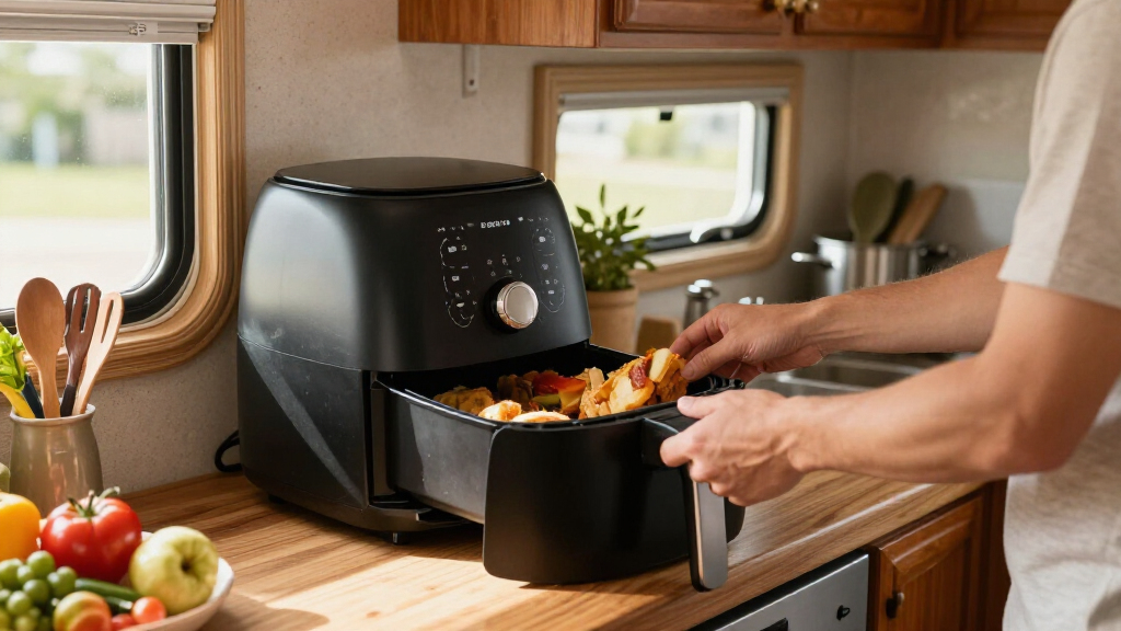 double stack air fryer for rv