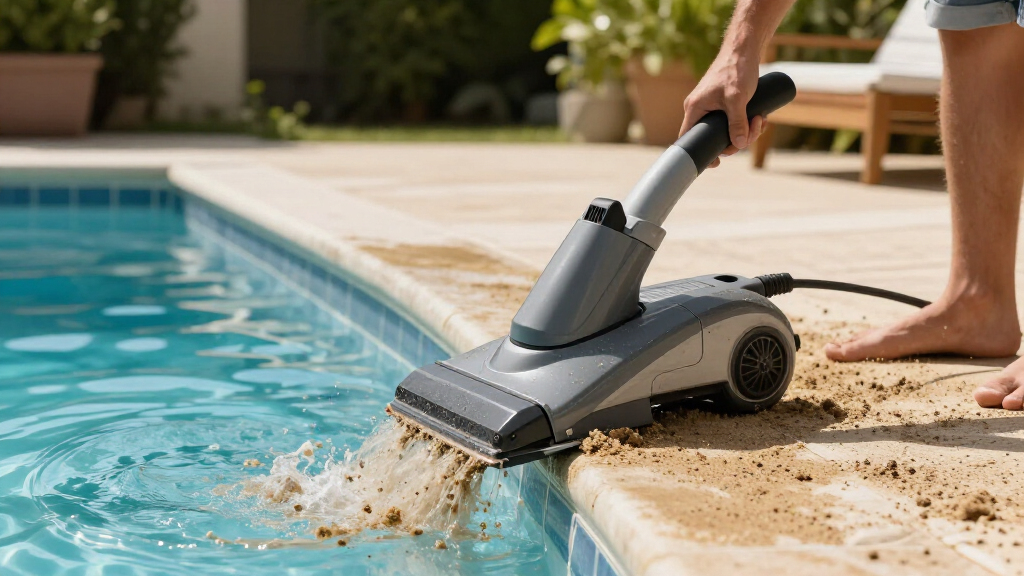 suction pool cleaners for sand and dirt